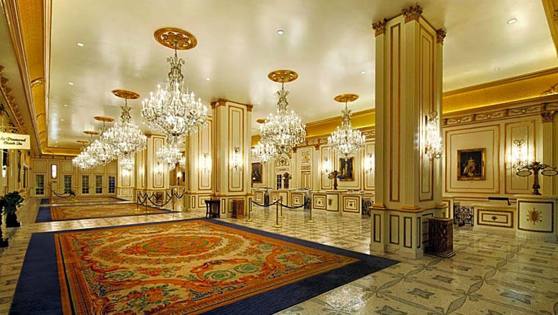 LAS VEGAS - JUNE 22 : The Interior Of Paris Hotel And Casino On